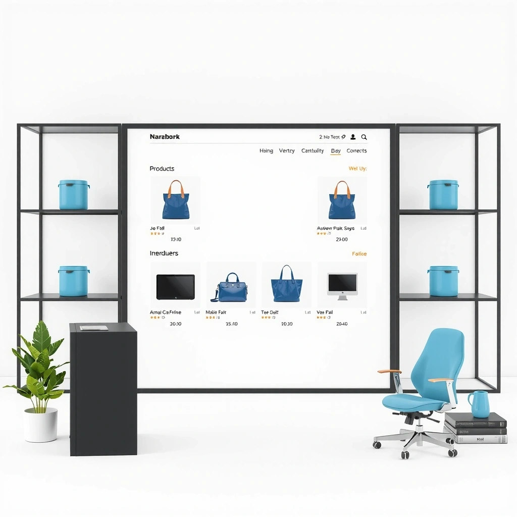 After redesign - modern marketplace