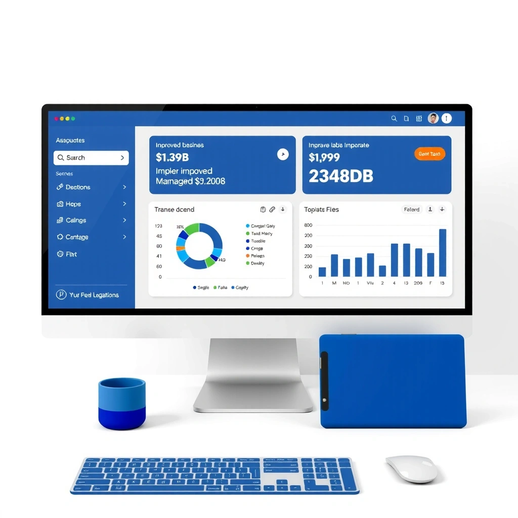 After redesign - clean modern interface
