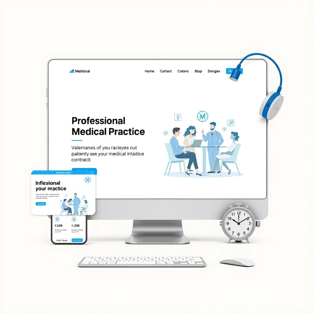 HealthCare Plus - Medical Practice Website