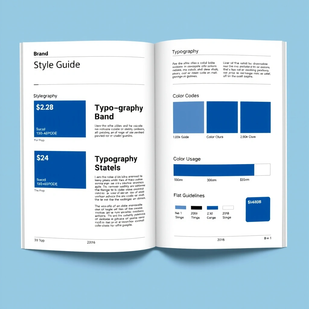 Brand style guide and visual guidelines