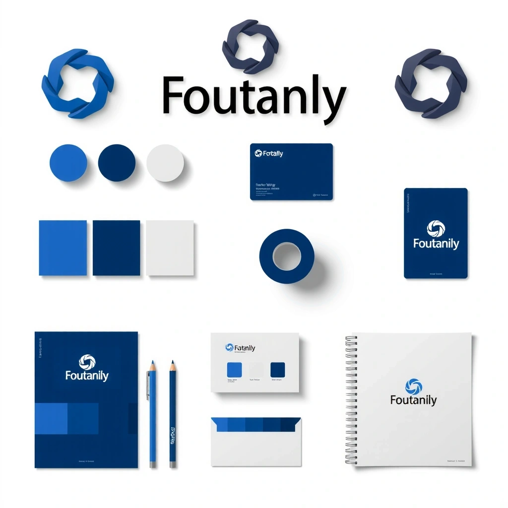 Complete brand identity package examples