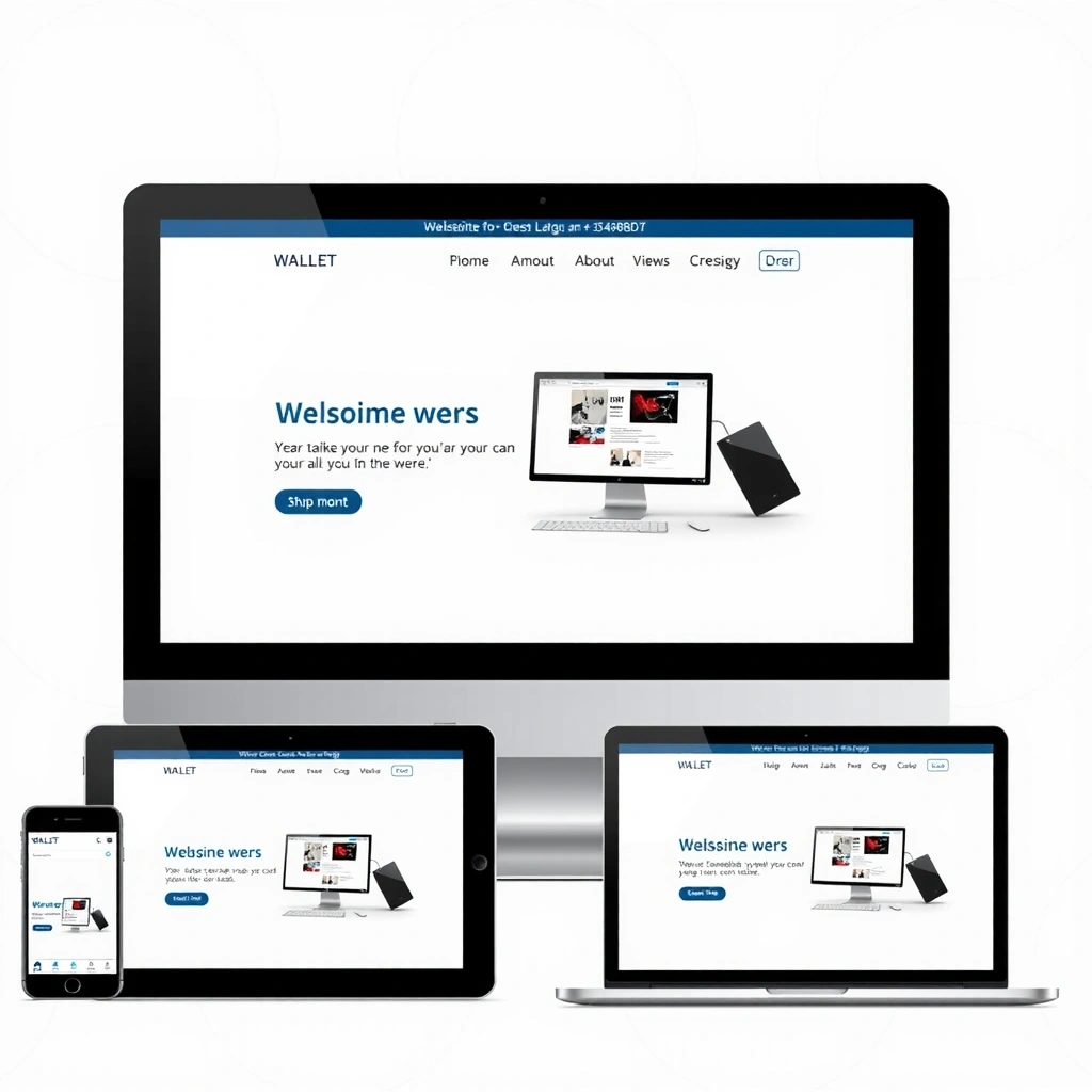 Responsive website design across multiple devices